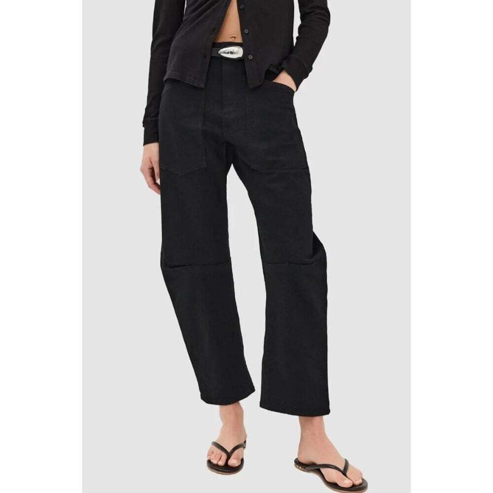 Nili Lotan Shon Black Jeans 29